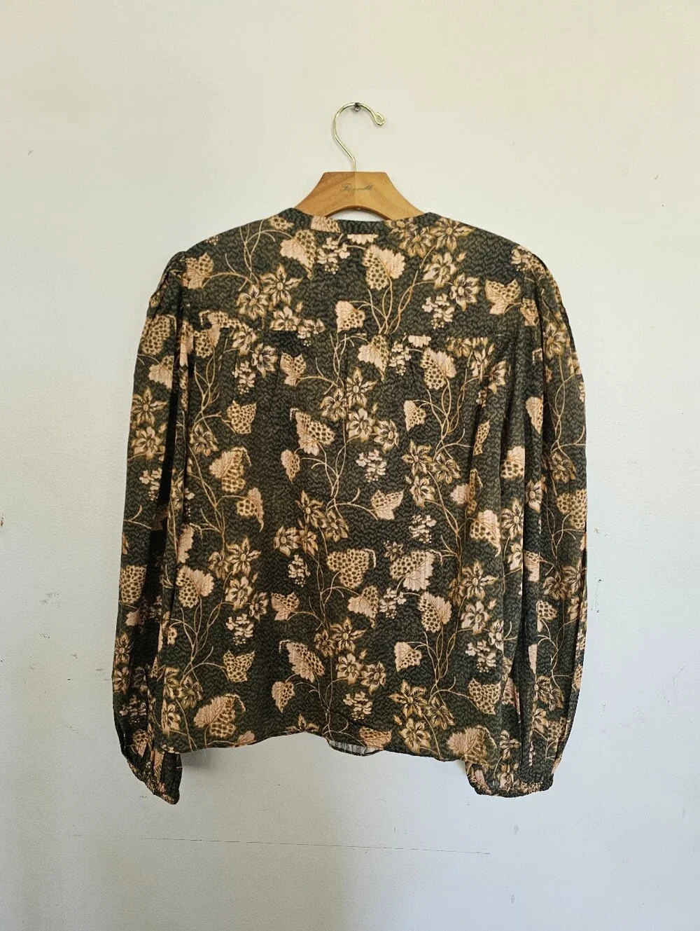 Ulla Johnson Tillie Balsam Floral Long Sleeve Blouse